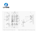 FN7-12KV-Serie Indoor HV-Ladungsschalter Sicherungskombination